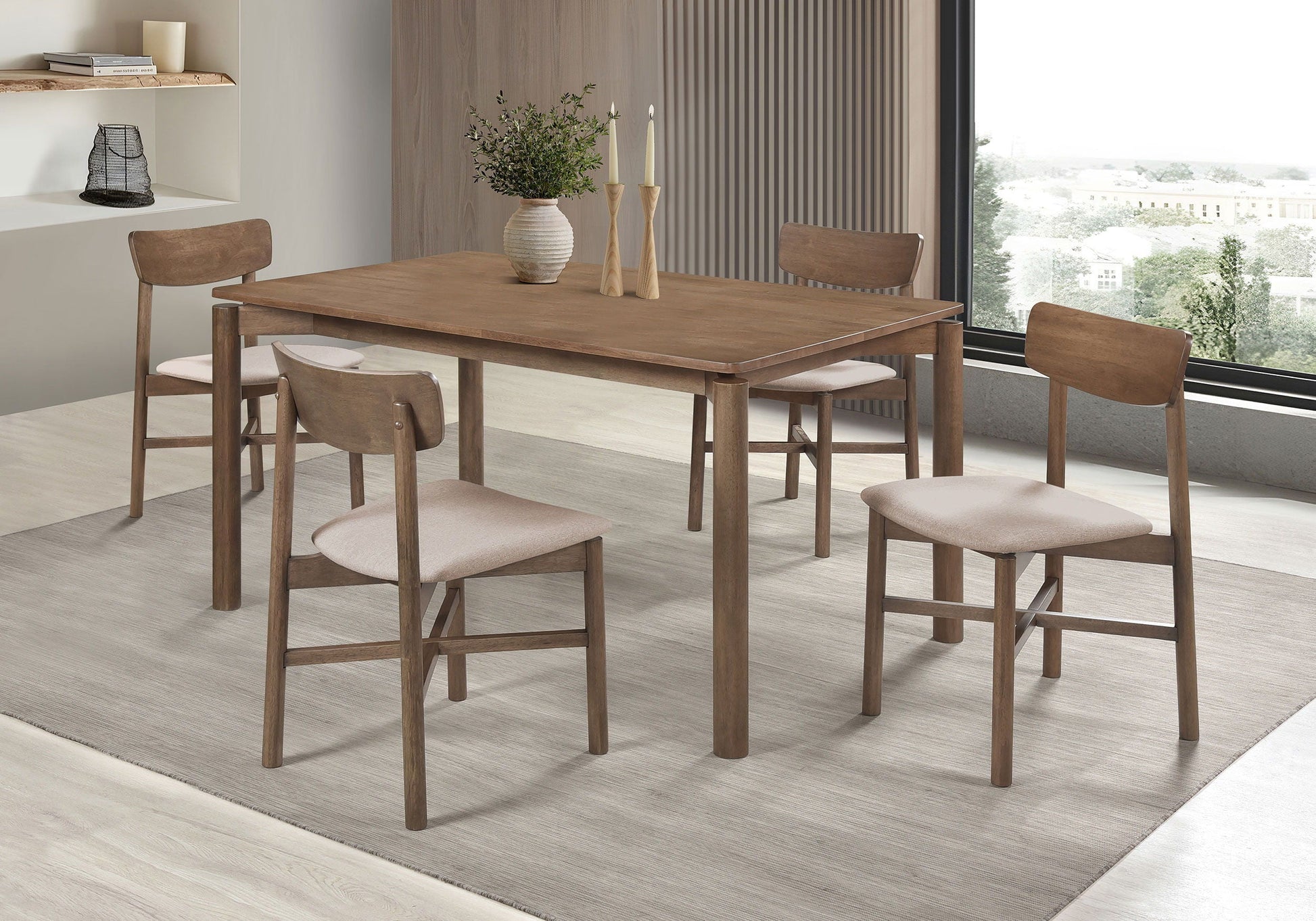 Coaster Fine Furniture Parkridge - Wood Dining Set | Meri Furniture