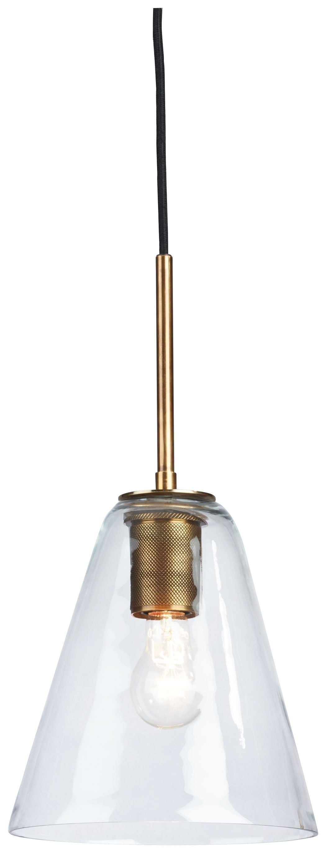 Signature Design by Ashley® Collbrook - Glass Pendant Light | Meri Furniture