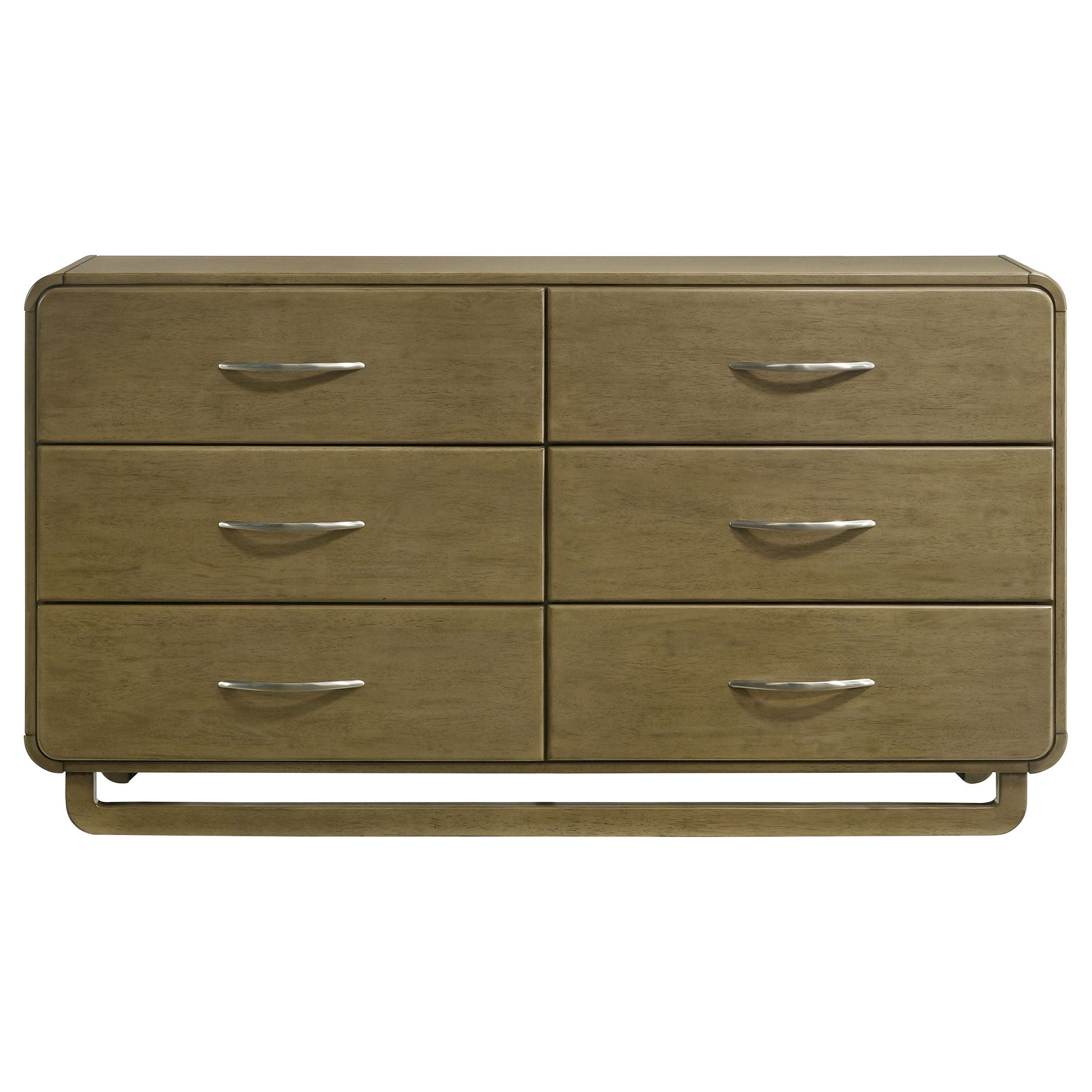 Coaster Fine Furniture Amsbury - 6-Drawer Dresser Cabinet - Nutmeg | Meri Furniture