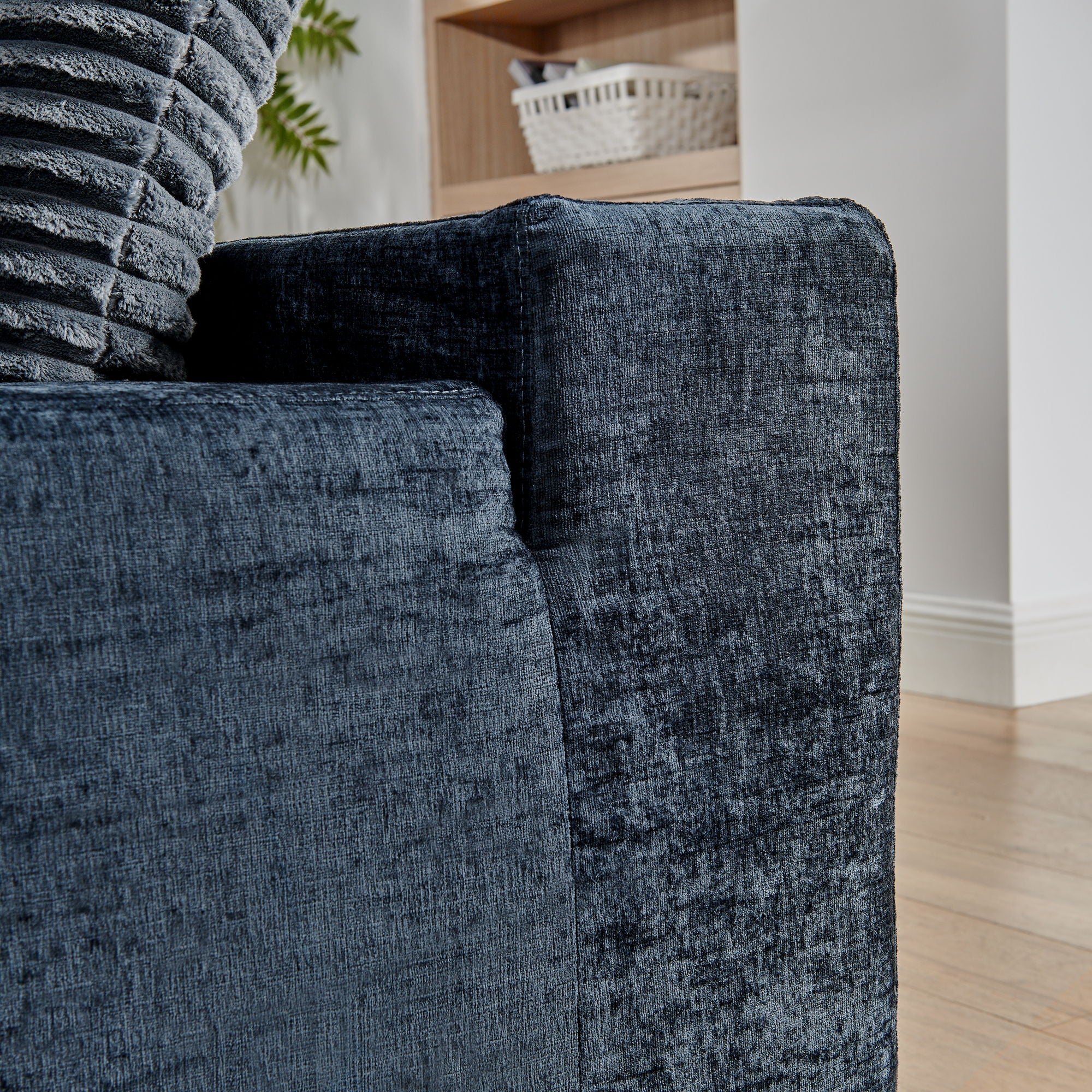 Modern Modular U Shaped Cloud Sectional Couch With Deep Seat And Comfy Chaise