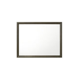 The Ilana mirror is in finish with a modern design. This mirror simply style with rectangular frame.