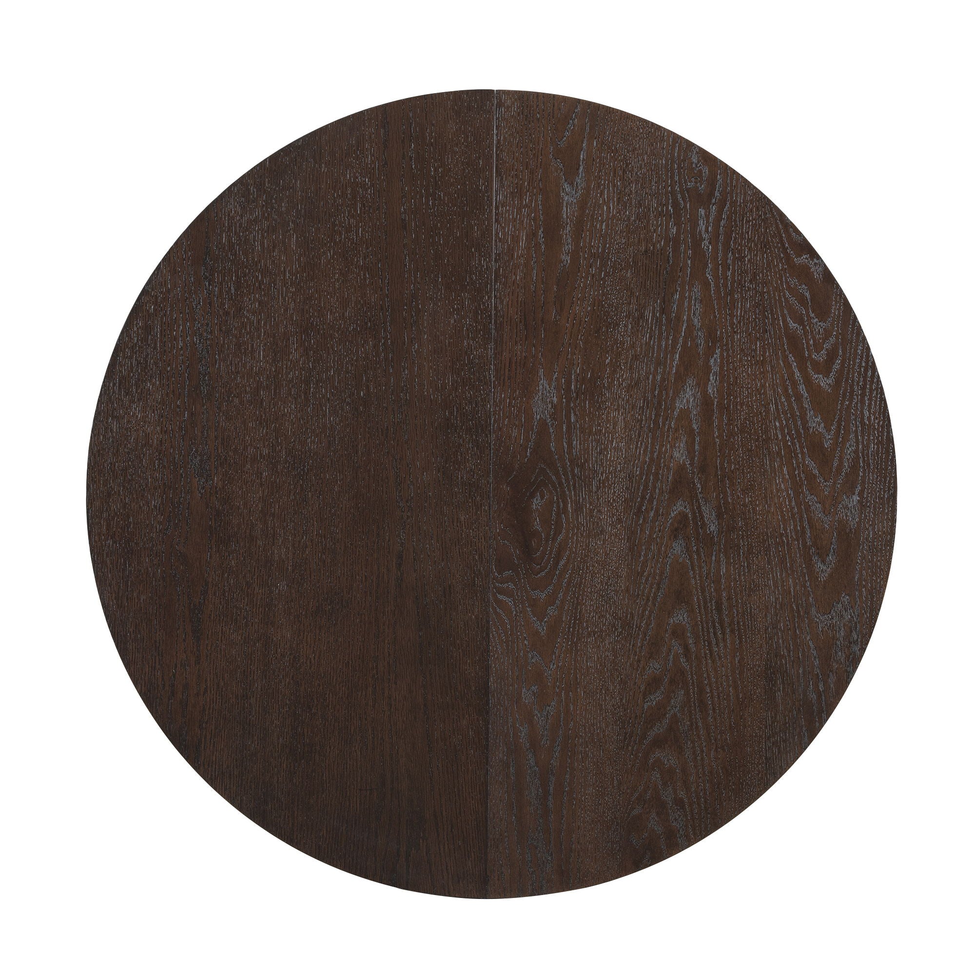 Topmax - 5 Piece Modern Extendable Round Dining Table Set With Removable Leaf For Small Places