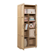 Rattan Door Storage Cabinet in Harmony Ash