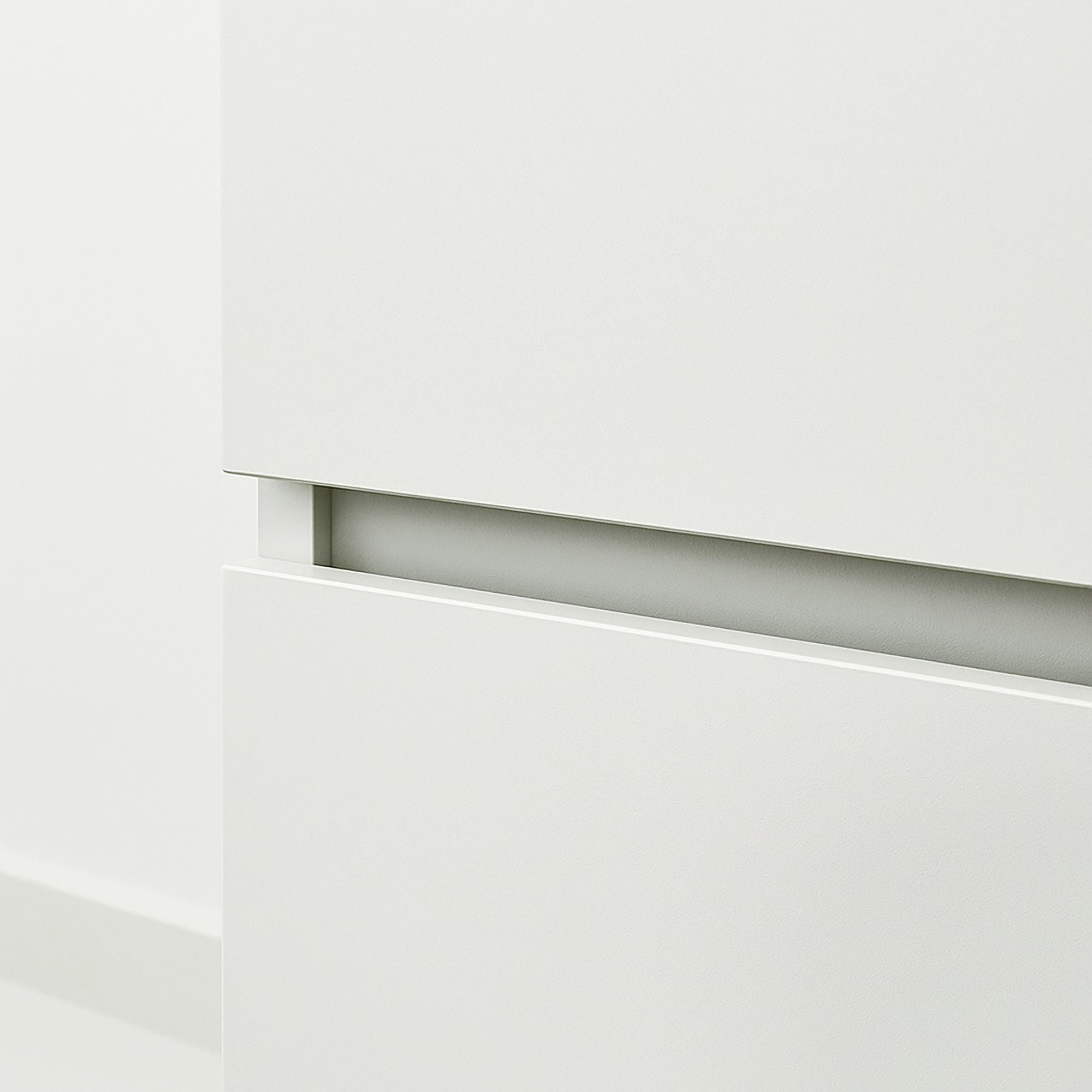 Elise - Modular Wood Closet System With Mirror In Customizable Storage Solution - White