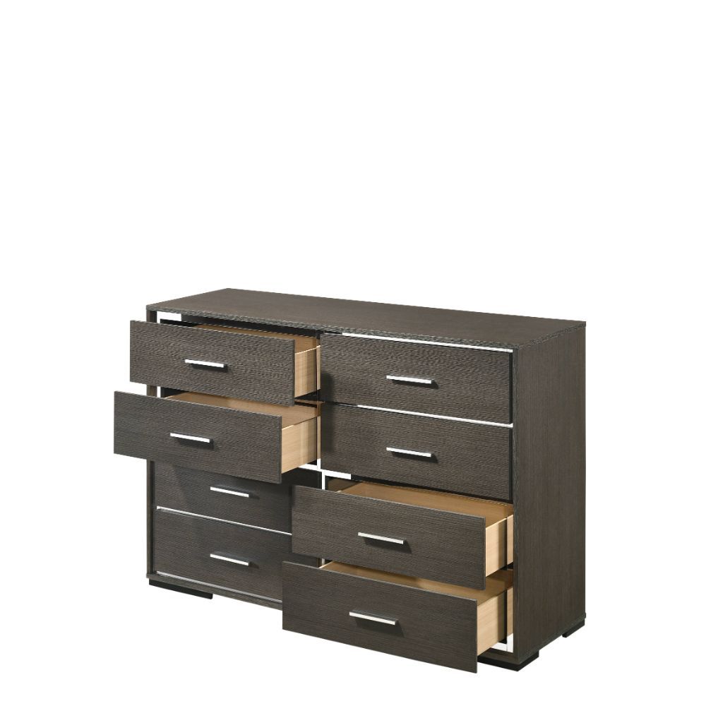 ACME Escher - Dresser - Gray Oak | Meri Furniture