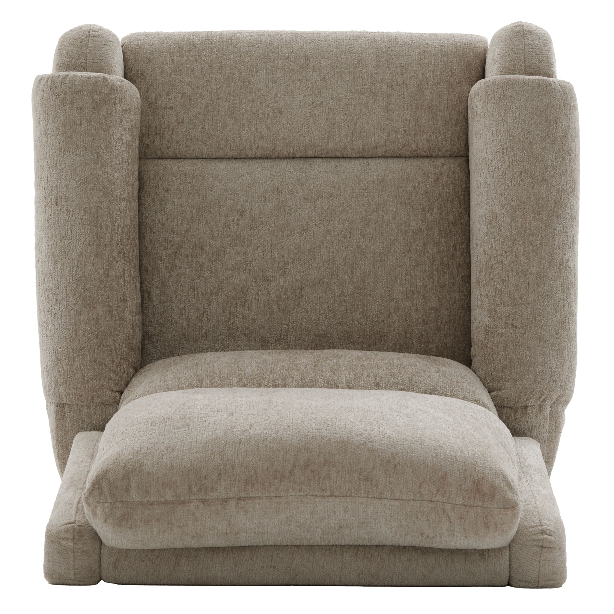 Manual Recliner Massage Chair With Swivel Rocker, 8 Massage Modes, Side Storage Pocket