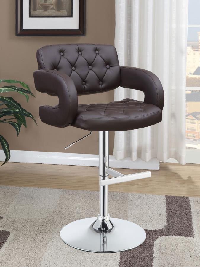 Coaster Fine Furniture Brandi - 29��� Adjustable Height Bar Stool | Meri Furniture
