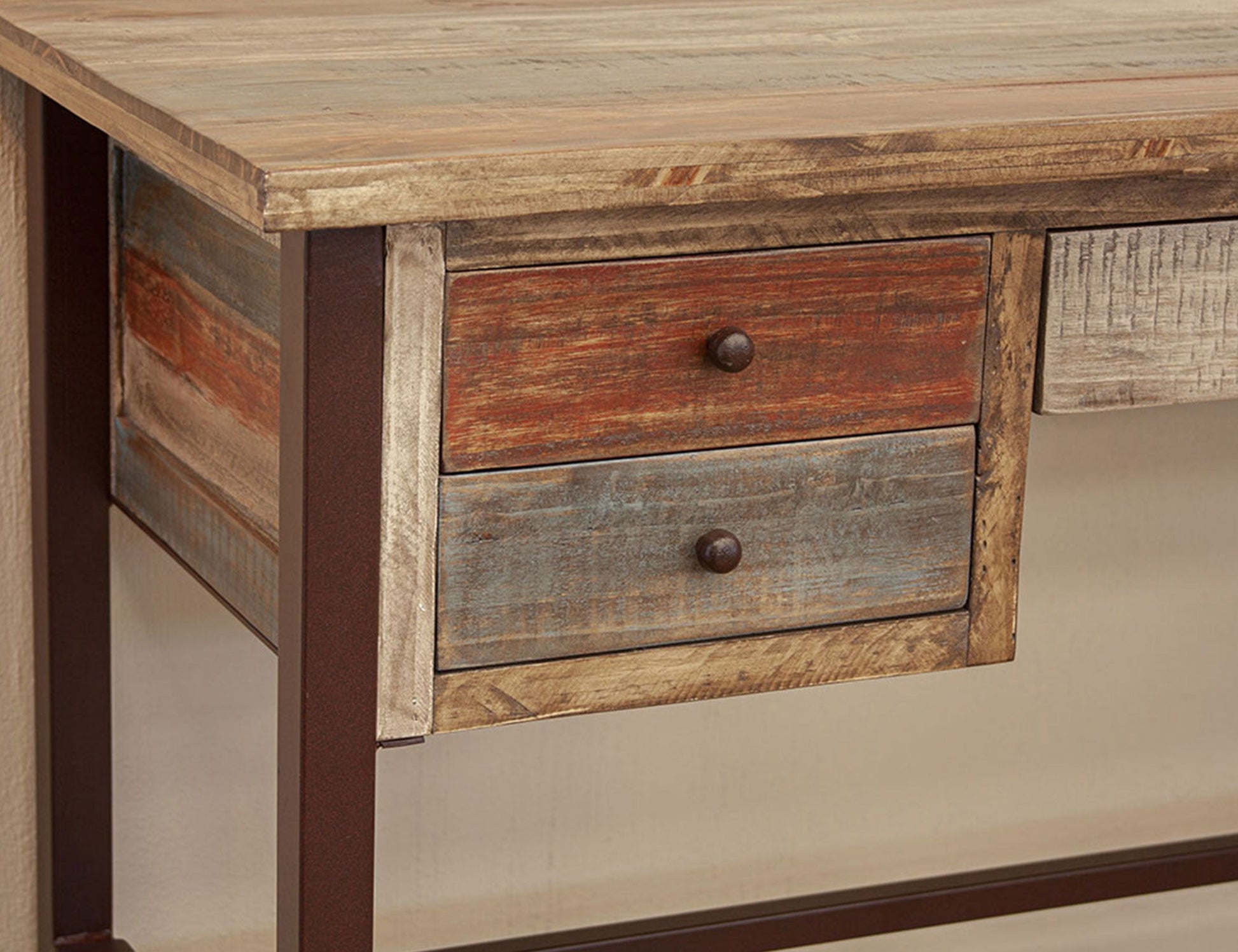 International Furniture Direct Antique - Desk | Meri Furniture
