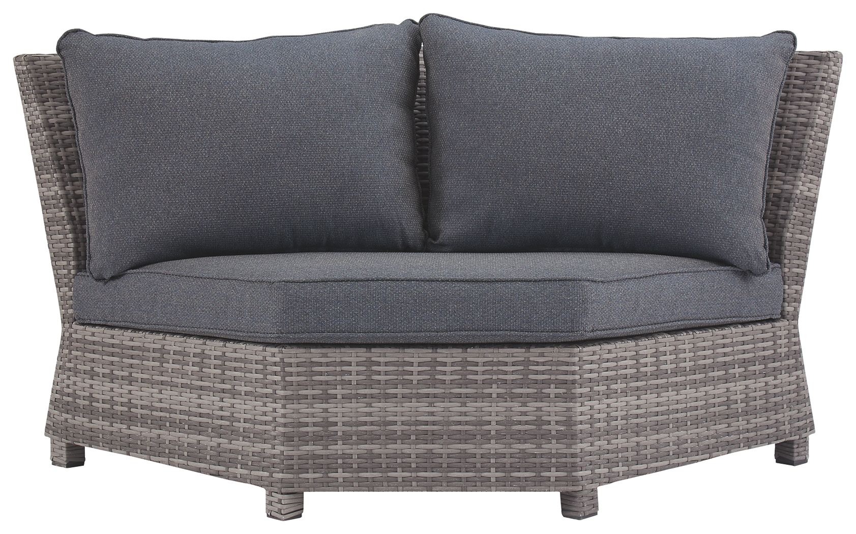 Ashley Furniture Salem - Gray - Corner With Cushion | Meri Furniture