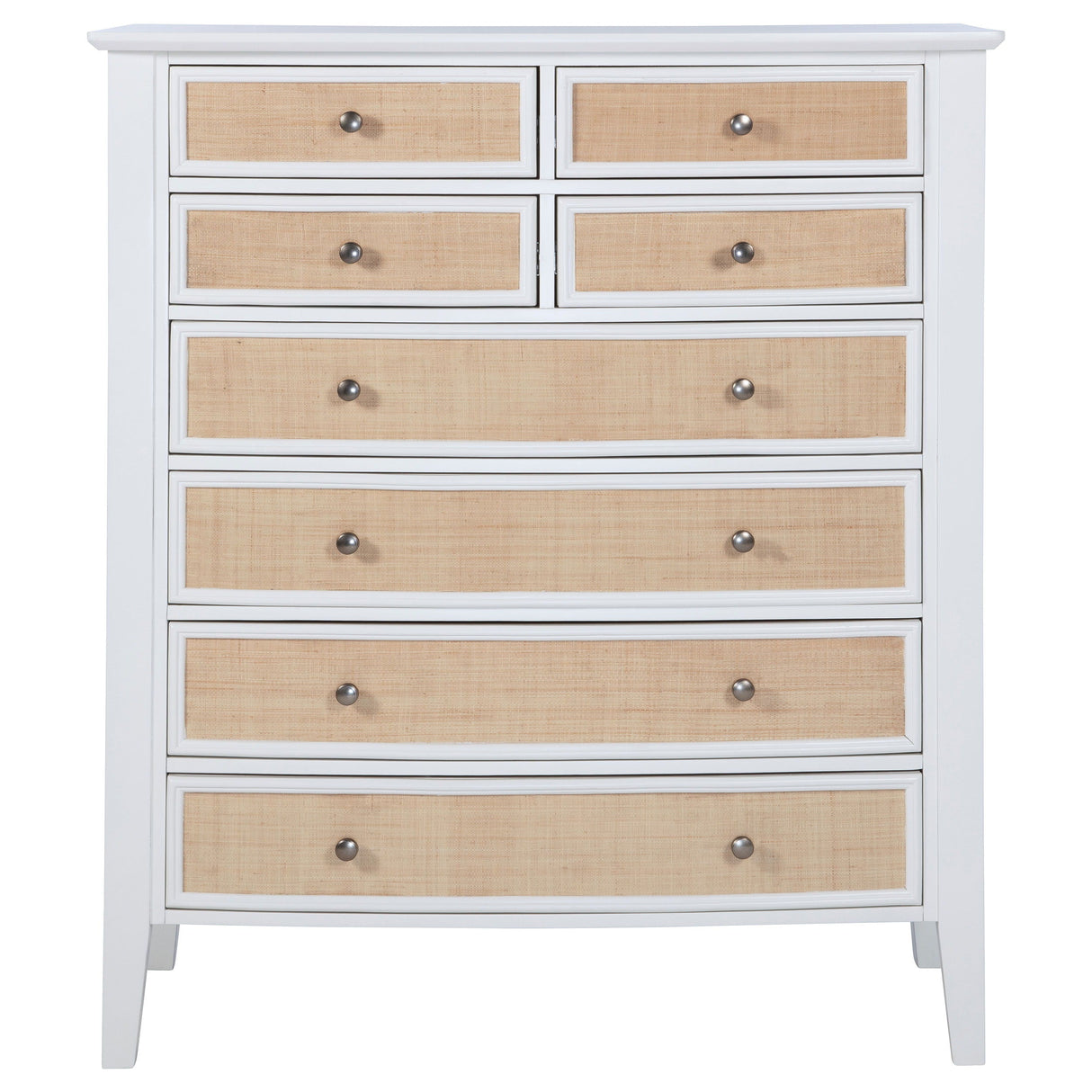 Bexhill - 8-Drawer Chest Of Drawers - White