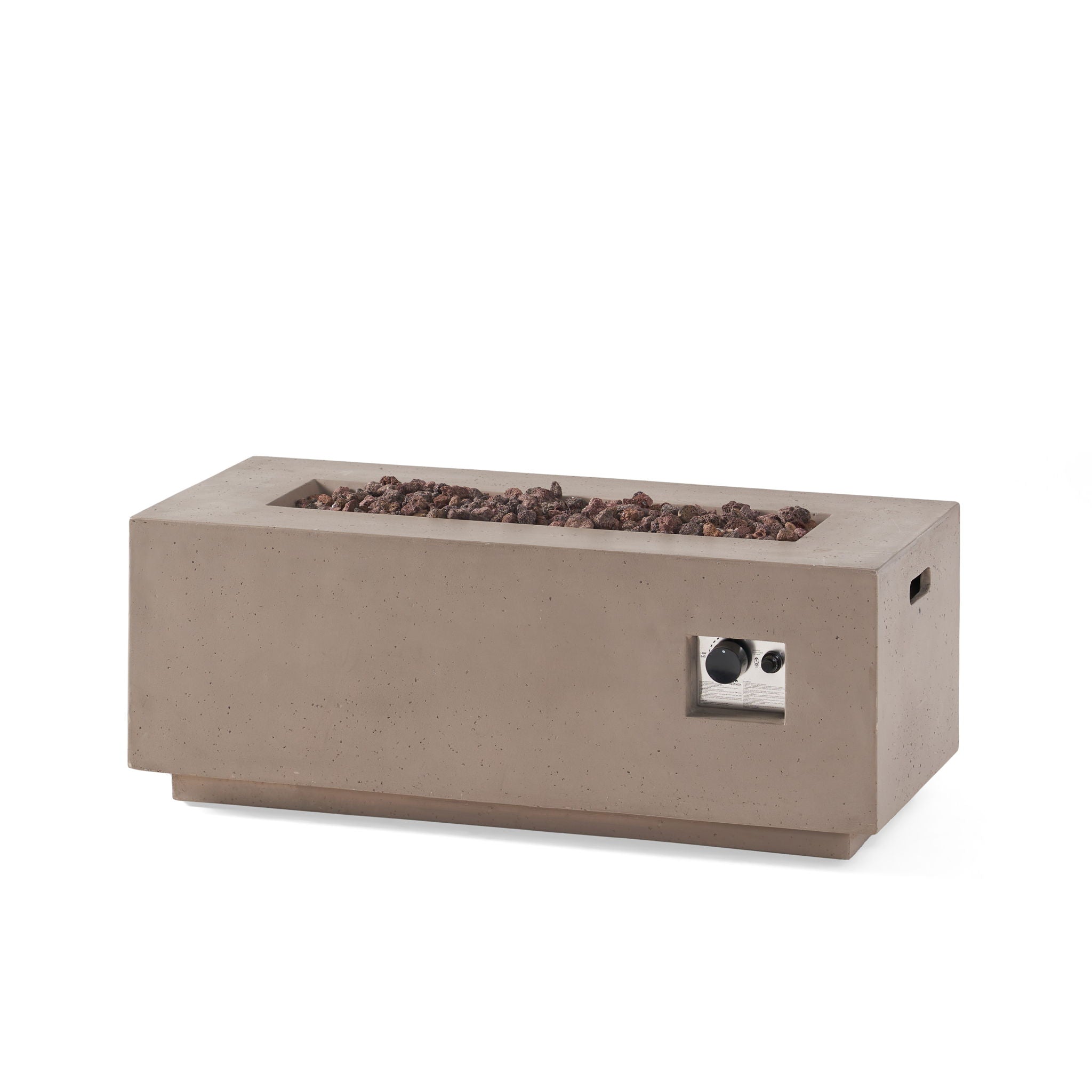 Contemporary Outdoor 40,000 Btu Propane Fire Pit