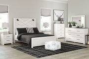 Signature Design by Ashley® Gerridan - Panel Bedroom Set With Sconces | Meri Furniture