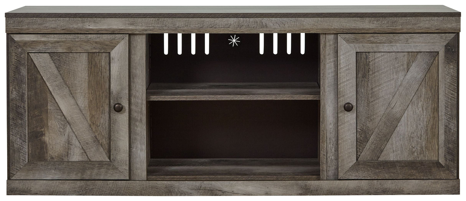 Signature Design by Ashley® Wynnlow - TV Stand With Fireplace Option | Meri Furniture