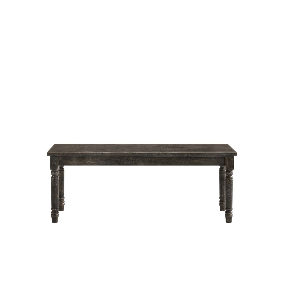 ACME Claudia II - Bench - Weathered Gray | Meri Furniture