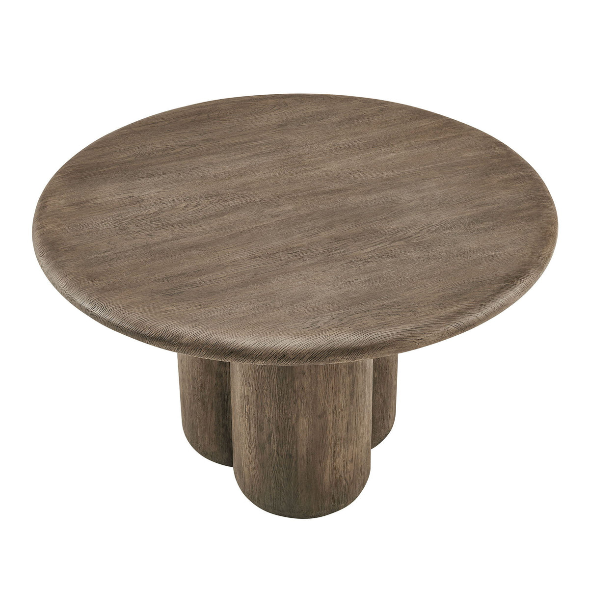 Tori 48 Inch Round Indoor and Outdoor Patio Dining Table by Modway