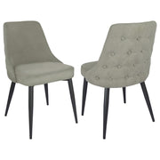 Coaster Fine Furniture Cosmo - Upholstered Dining Side Chair (Set of 2) | Meri Furniture