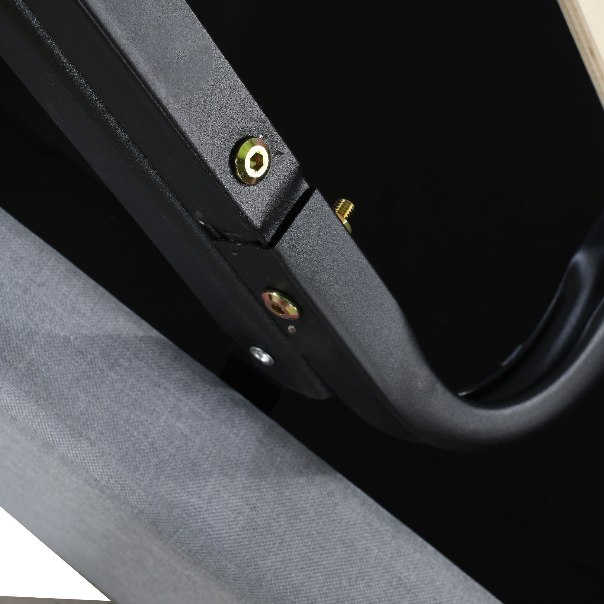 Upholstered Platform Bed With A Hydraulic Storage System