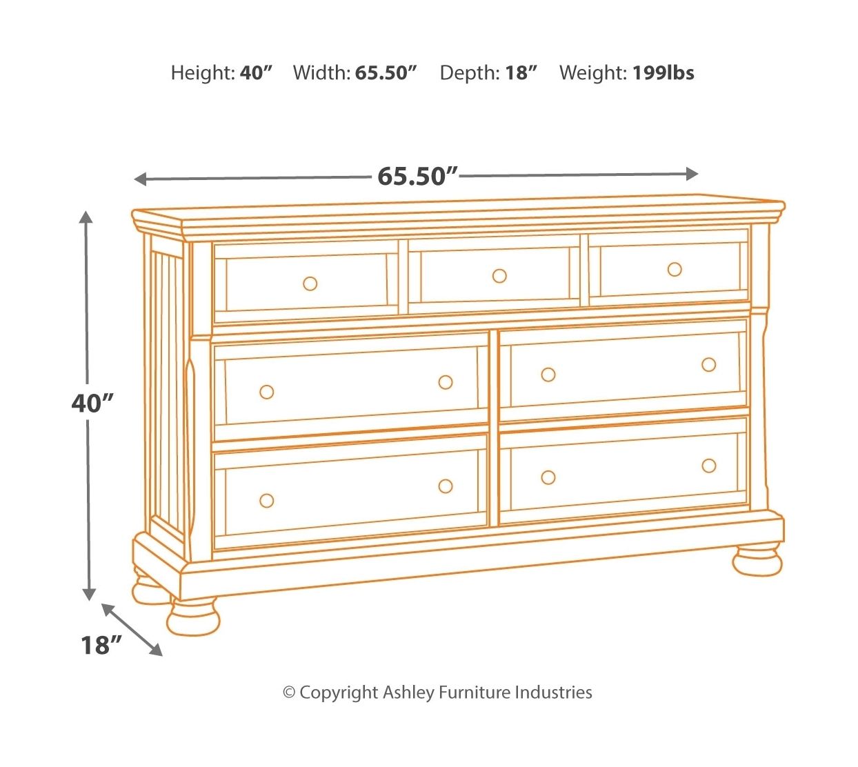 Signature Design by Ashley® Flynnter - Panel Bedroom Set | Meri Furniture