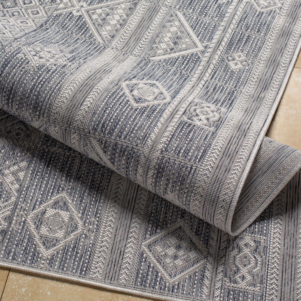 Tuareg Machine Woven Rug