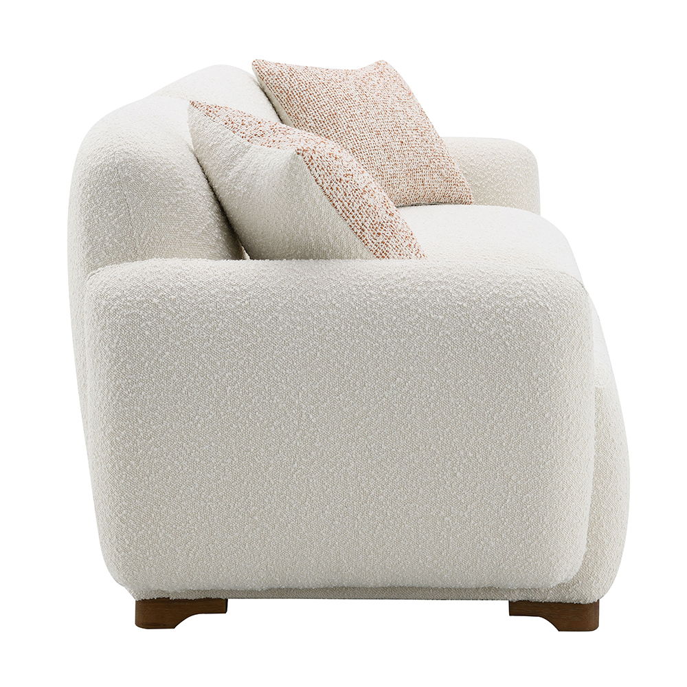 ACME Darius - Sofa With 2 Pillows - Beige Boucle | Meri Furniture