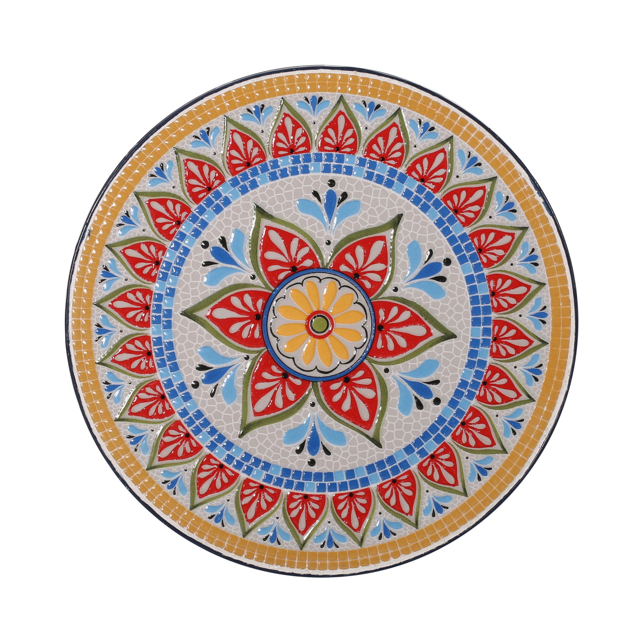 Cranbrook - Side Table With Tile Mosaic Top