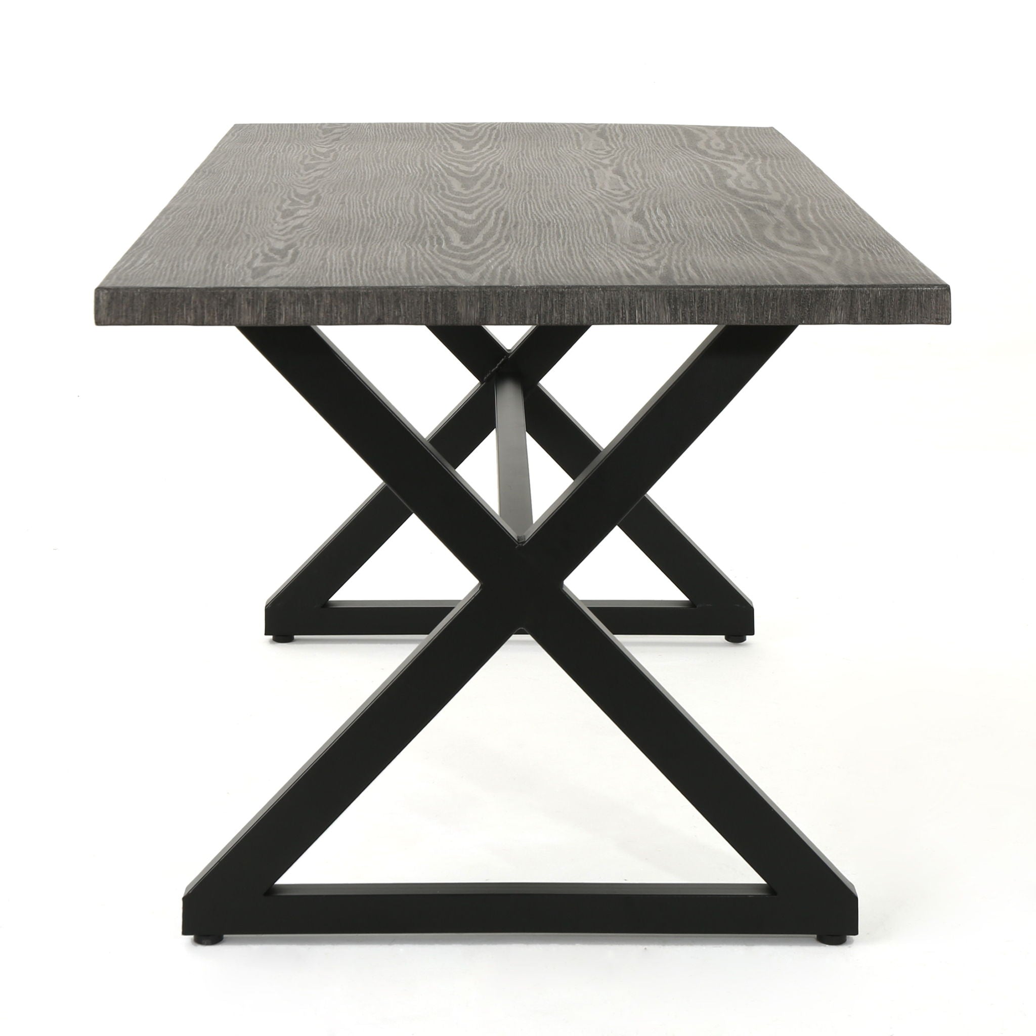 Rolando - Outdoor Aluminum Dining Table With Steel Frame