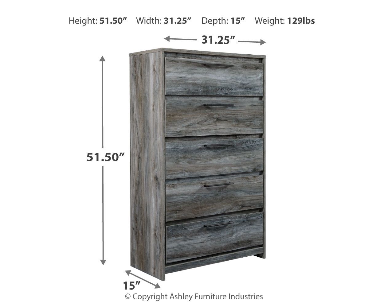 Signature Design by Ashley® Baystorm - Panel Bedroom Set | Meri Furniture