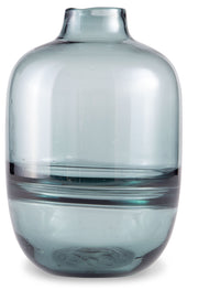 Signature Design by Ashley® Lemmitt - Teal - Vase | Meri Furniture