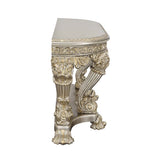 ACME Danae - End Table - Champagne & Gold Finish - 34" | Meri Furniture