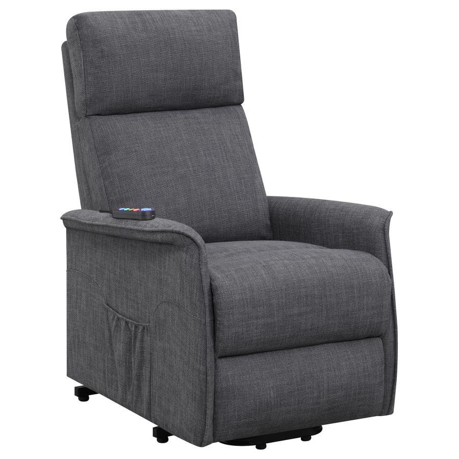 Coaster Fine Furniture Herrera - Upholstered Power Lift Massage Chair | Meri Furniture