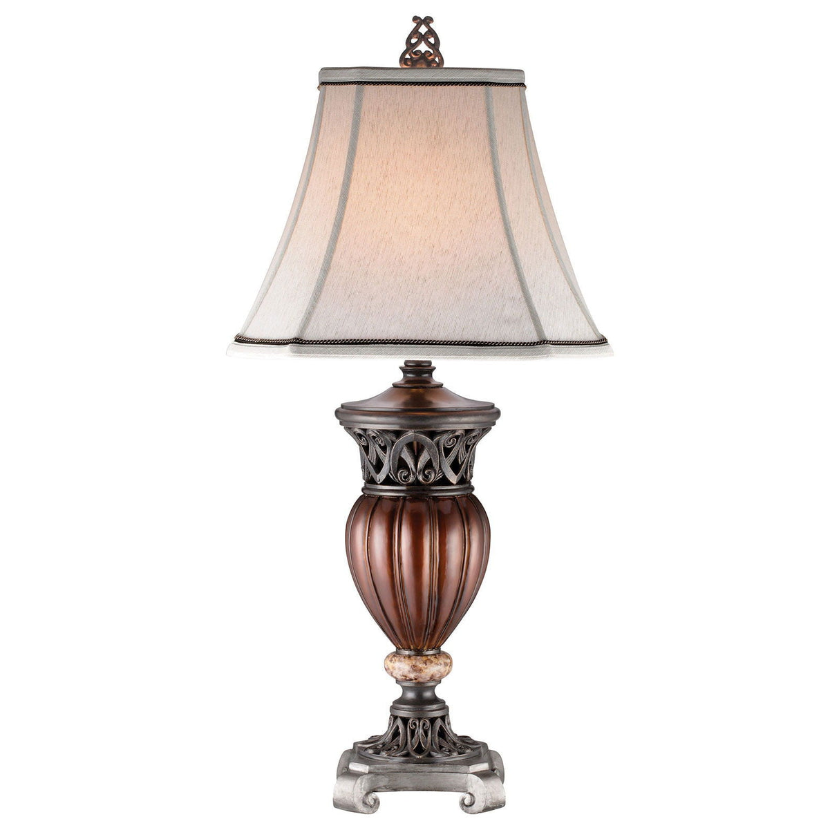 Furniture of America Luna - Table Lamp (Set of 2) - Brown | Meri Furniture
