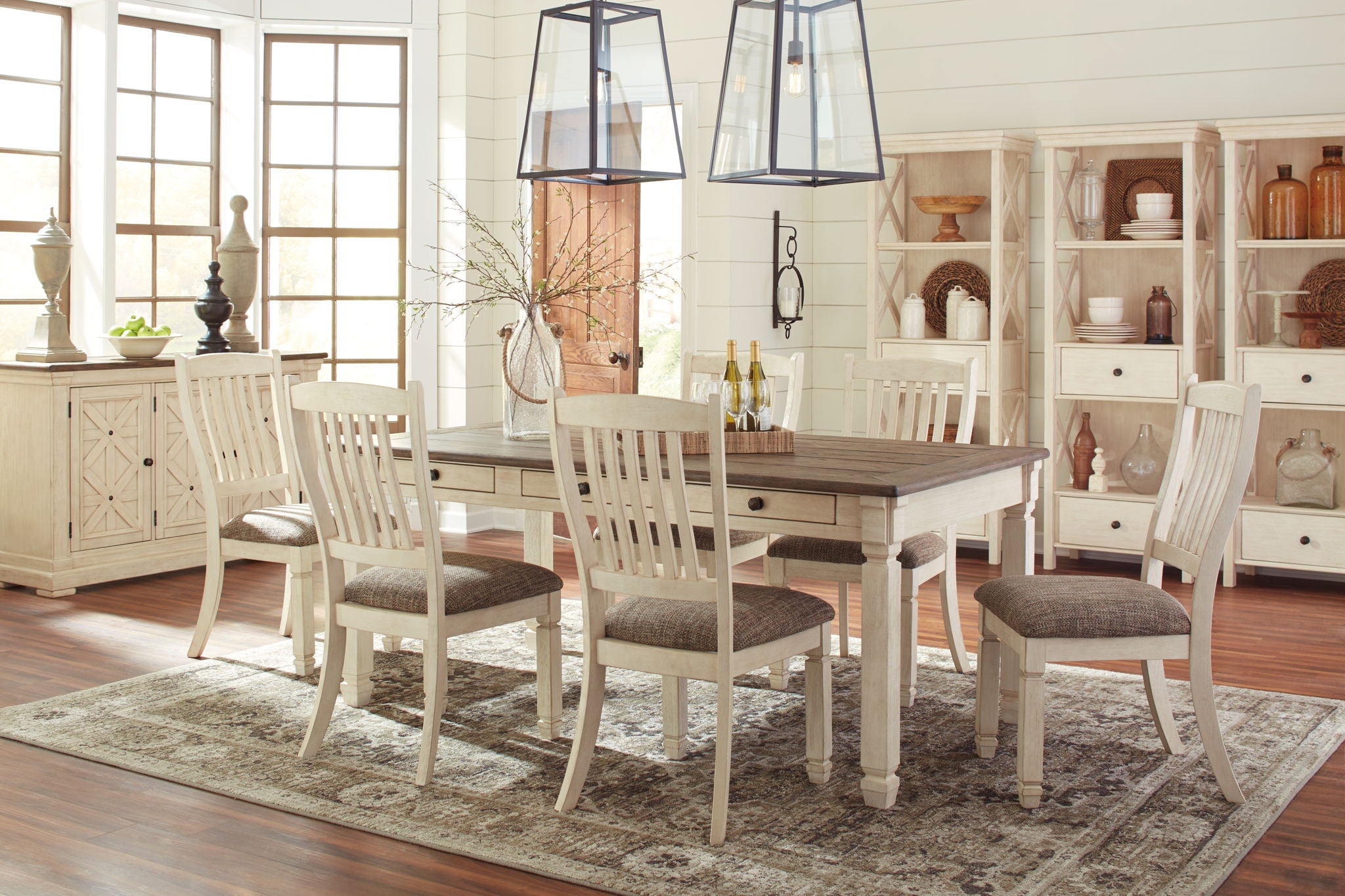 Bolanburg - Rectangular Dining Room Table - Beige
