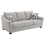 Coaster Fine Furniture Tomkins - Boucle Upholstered Sofa - Light Gray | Meri Furniture