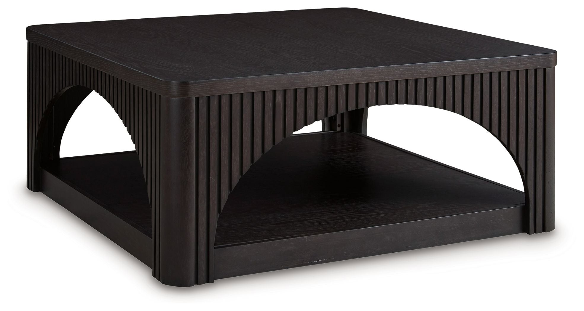 Signature Design by Ashley® Yellink - Black - Square Cocktail Table | Meri Furniture