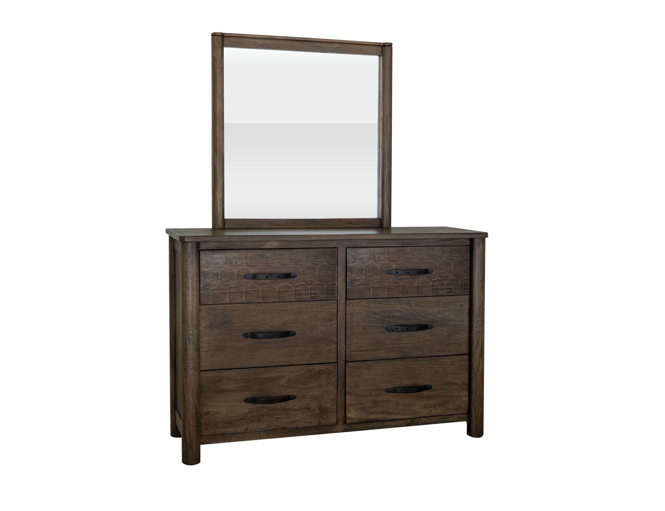 International Furniture Direct Oregon Ranch - Dresser - Brown | Meri Furniture