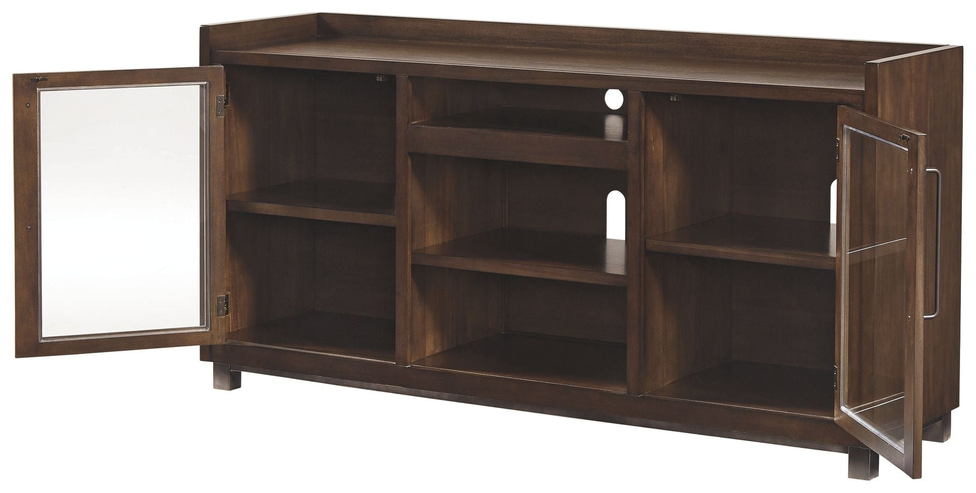 Ashley Furniture Starmore - Brown - XL TV Stand W/Fireplace Option | Meri Furniture