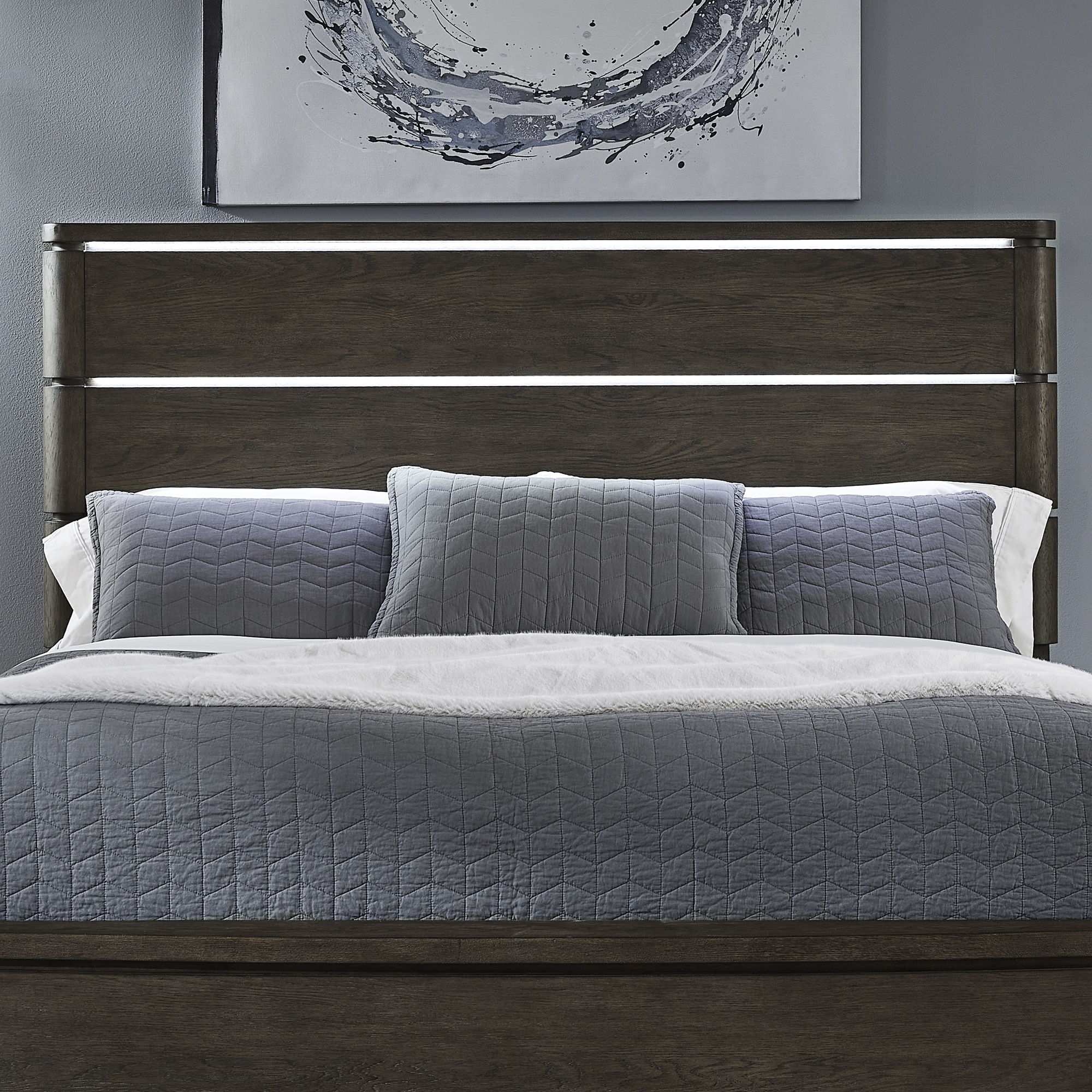 Liberty Furniture Cascade Falls - Panel Headboard | Meri Furniture