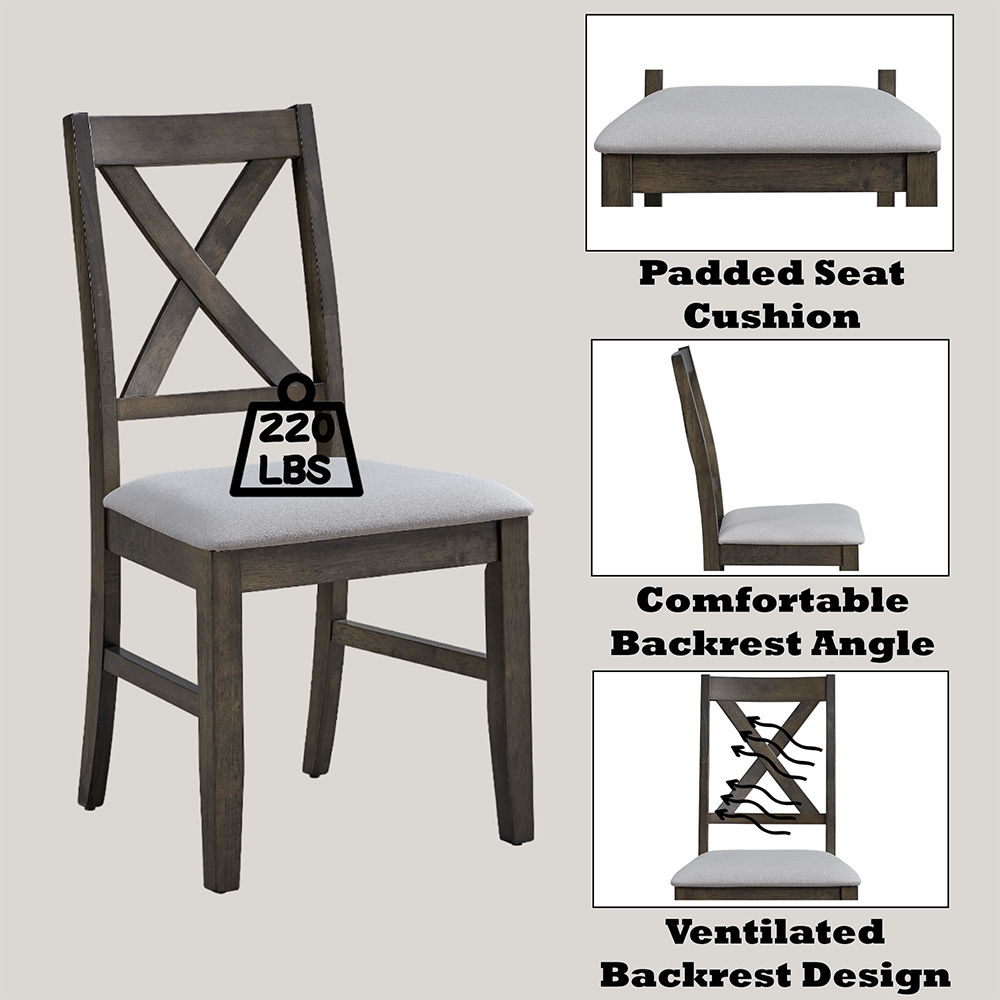 Marit - Side Chair Set of 2) - Gray