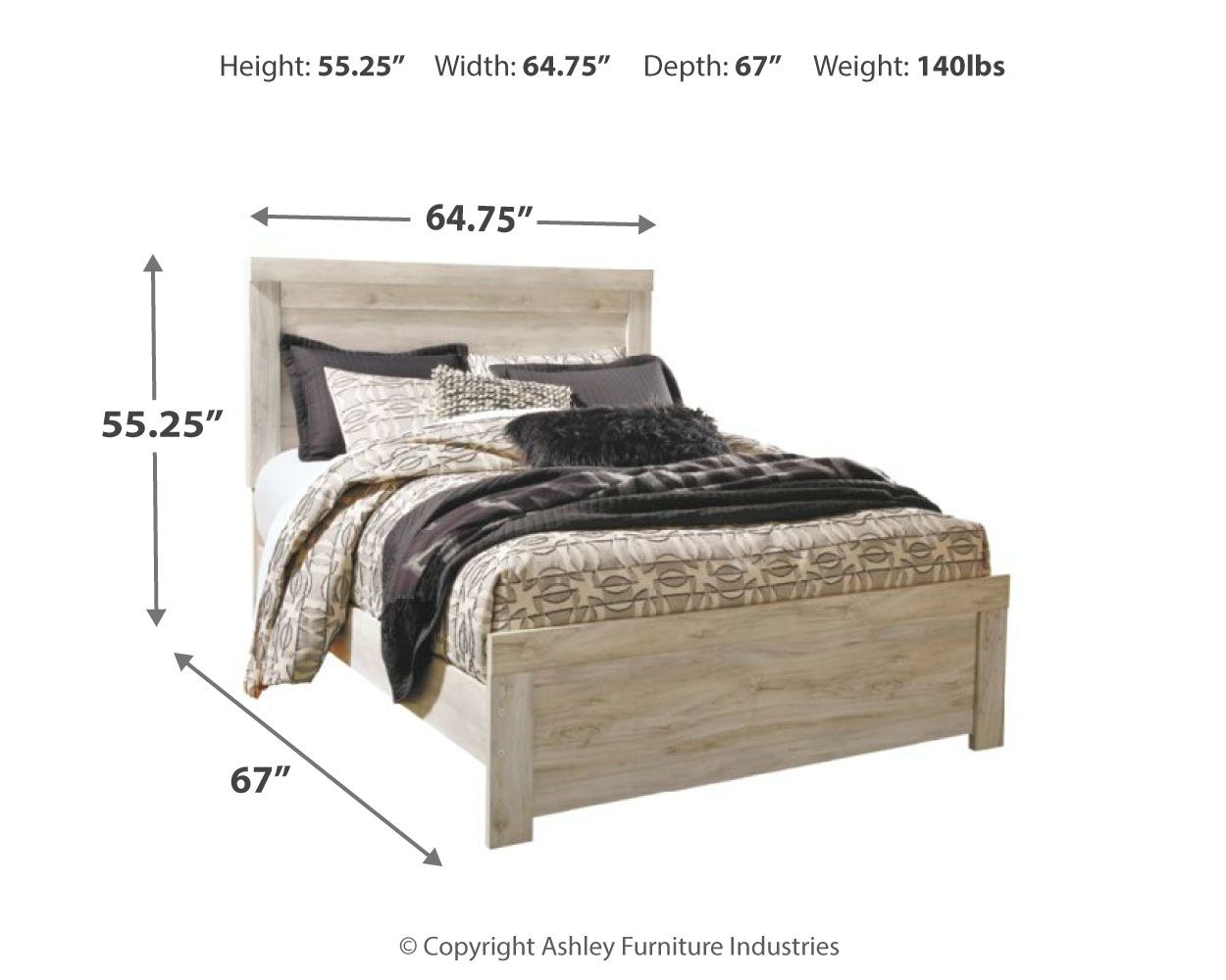 Signature Design by Ashley® Bellaby - Panel Bed | Meri Furniture