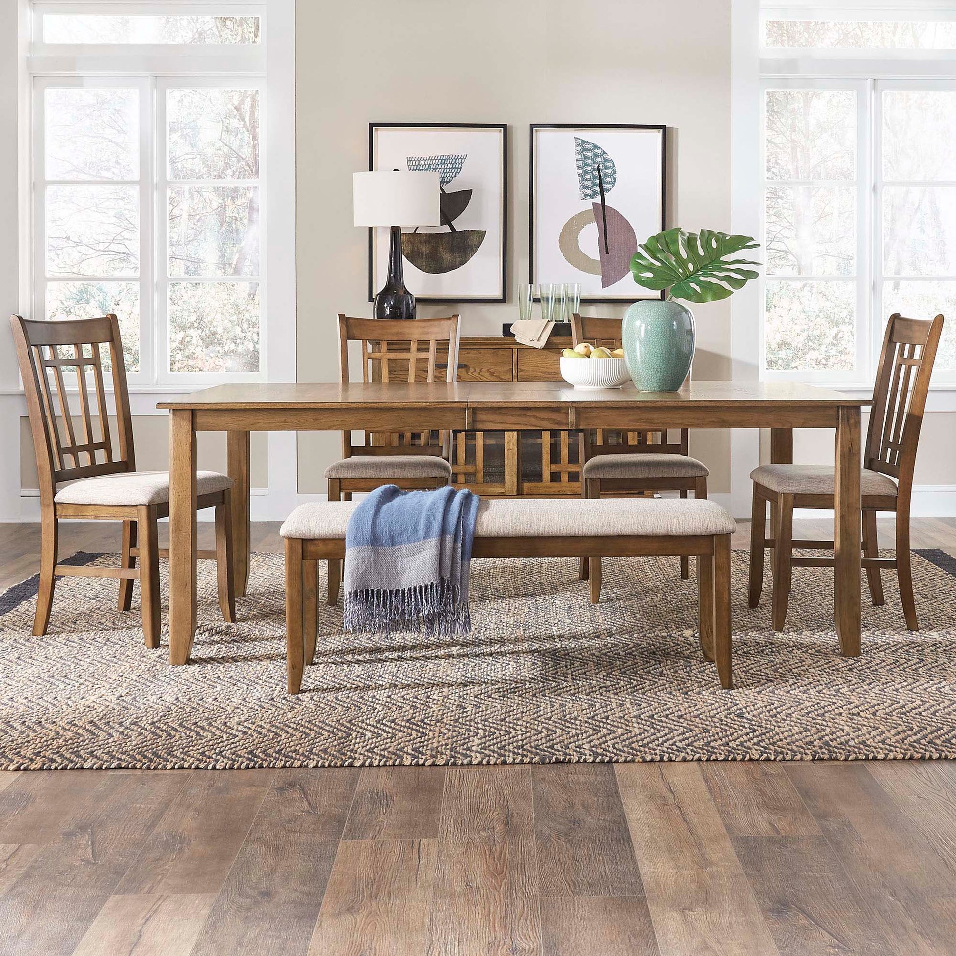 Liberty Furniture Santa Rosa II - Rectangular Table Set | Meri Furniture