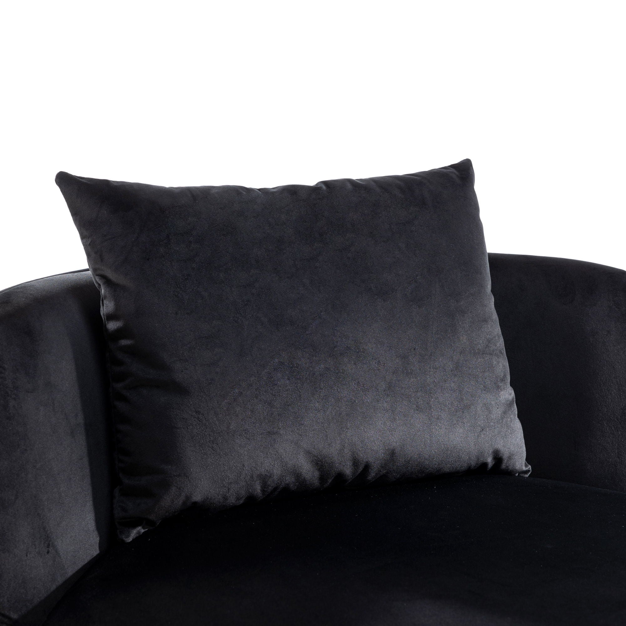 360 Degree Swivel Over Sized Upholstered Barrel Chair