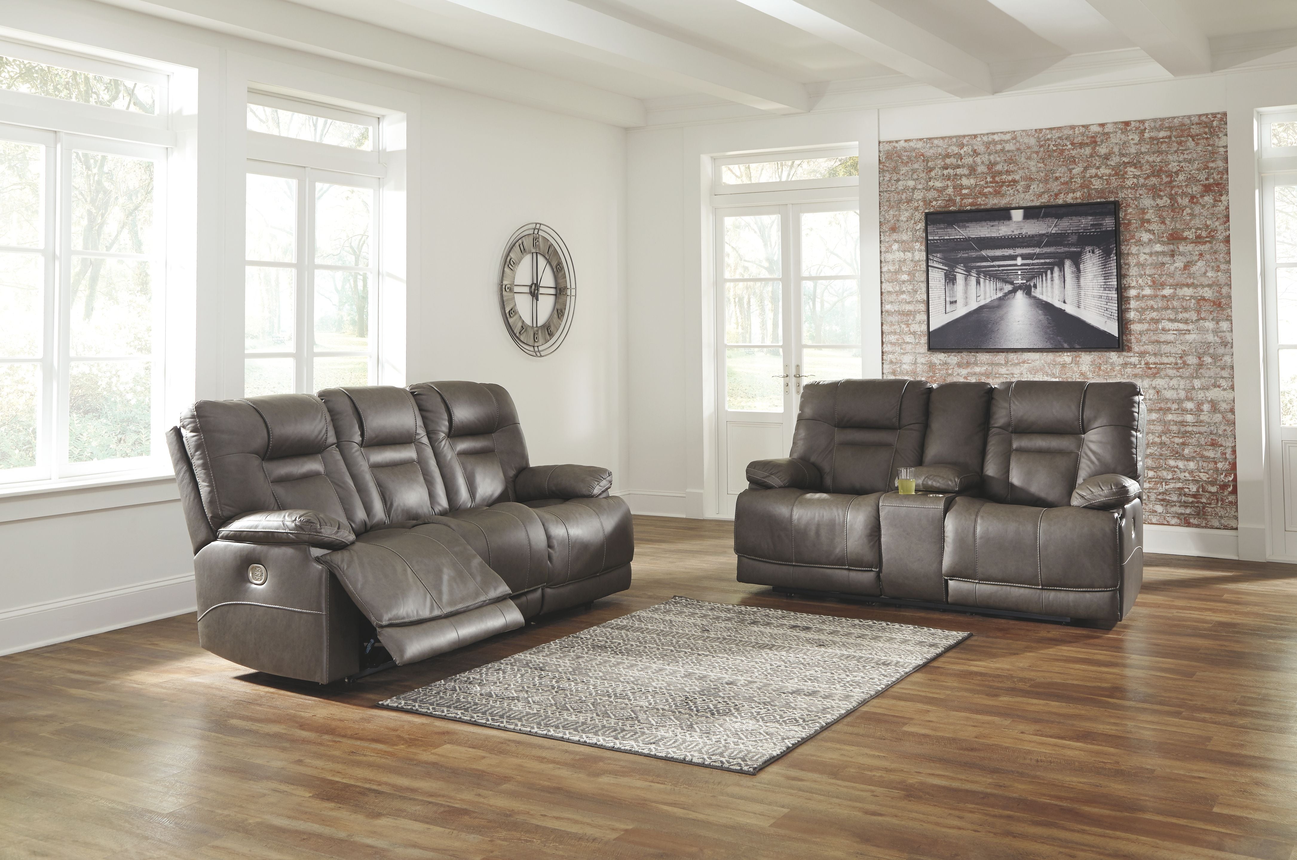 Signature Design by Ashley® Wurstrow - Power Reclining Living Room Set | Meri Furniture