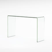 Cadyn - Tempered Glass Console Table Sleek Design - Clear