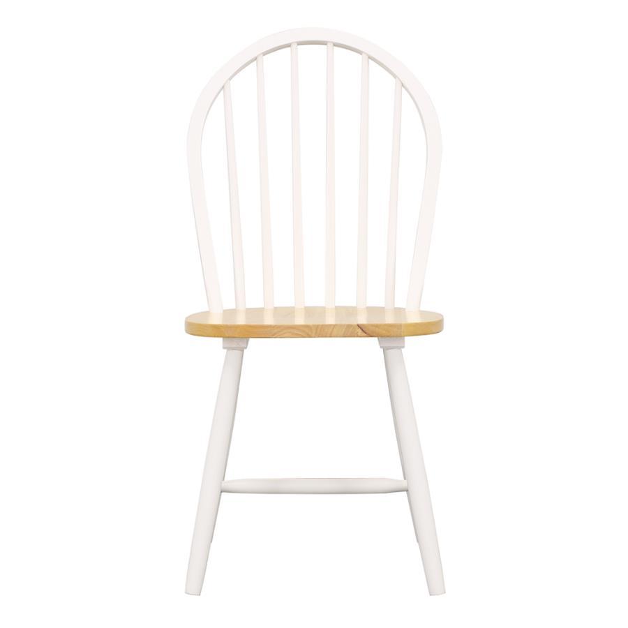 Coaster Fine Furniture Cinder - Wood Dining Side Chair (Set of 4) - White | Meri Furniture