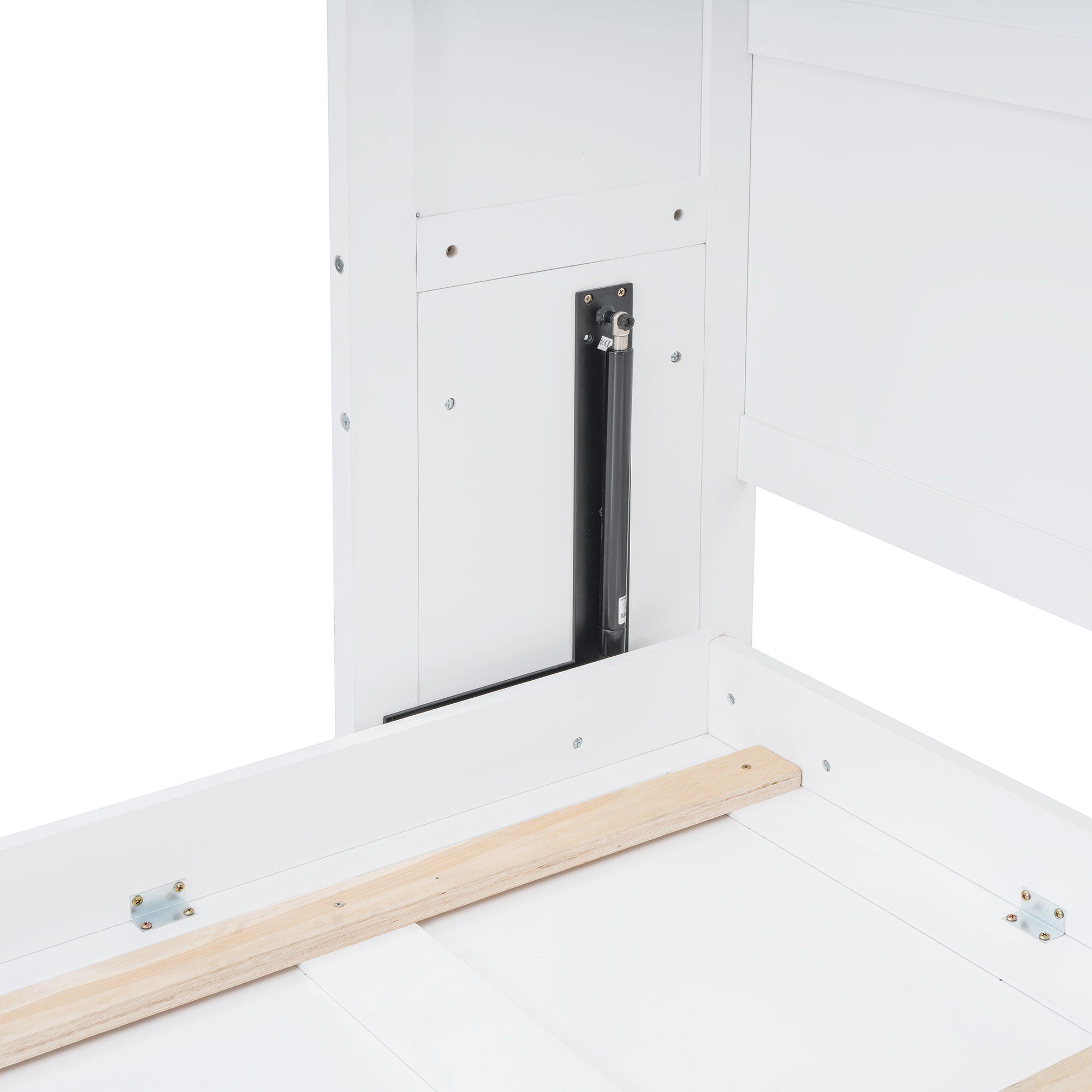 Murphy Modern Bed With Top Cabinets For Space Saving And Comfort