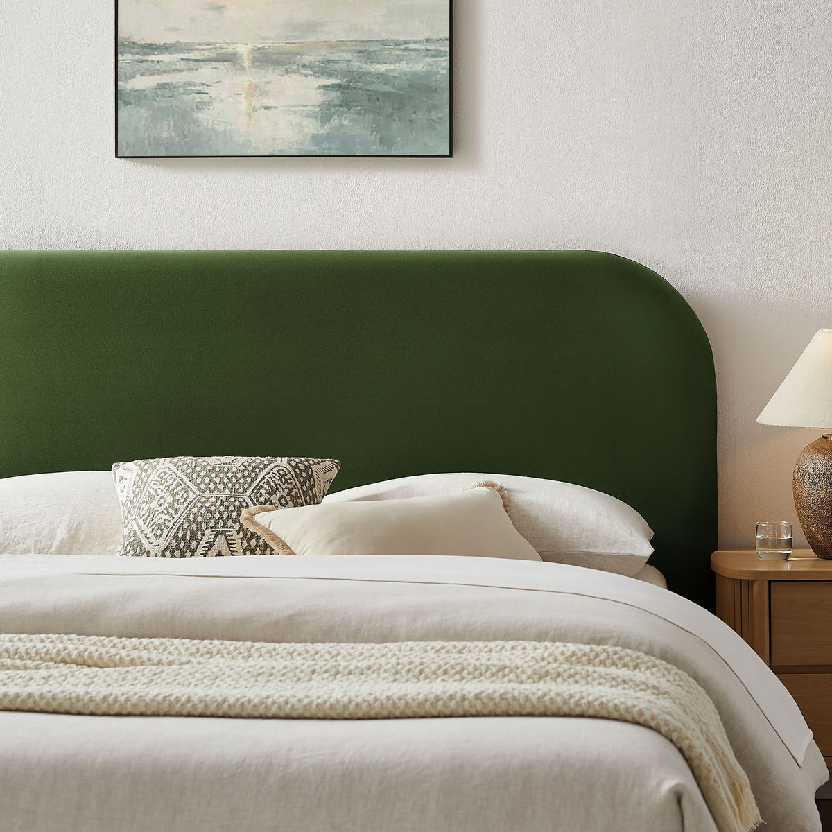 Keynote Queen Performance Velvet Storage Platform Bed Frame by Modway