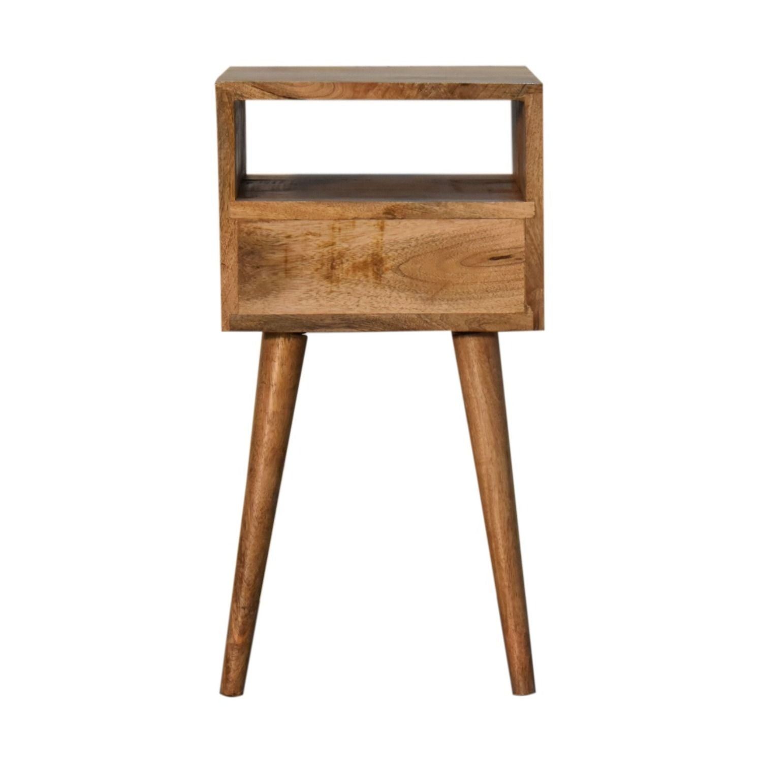 Solid Wood Mini Nightstand