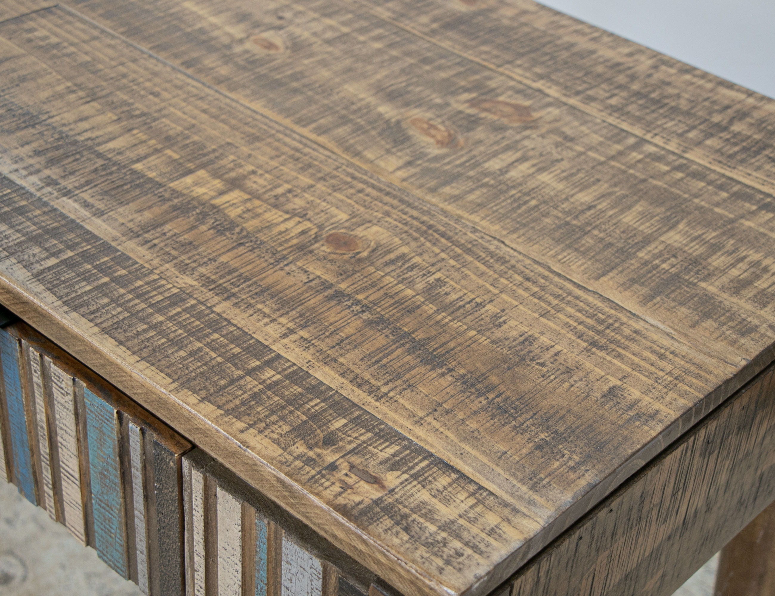 International Furniture Direct Tiza - Desk - Peanut Brown | Meri Furniture