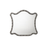 ACME Perine - Mirror - Gray Velvet | Meri Furniture