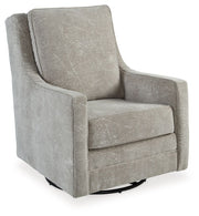 Signature Design by Ashley® Kambria - Pebble - Swivel Glider Accent Chair | Meri Furniture